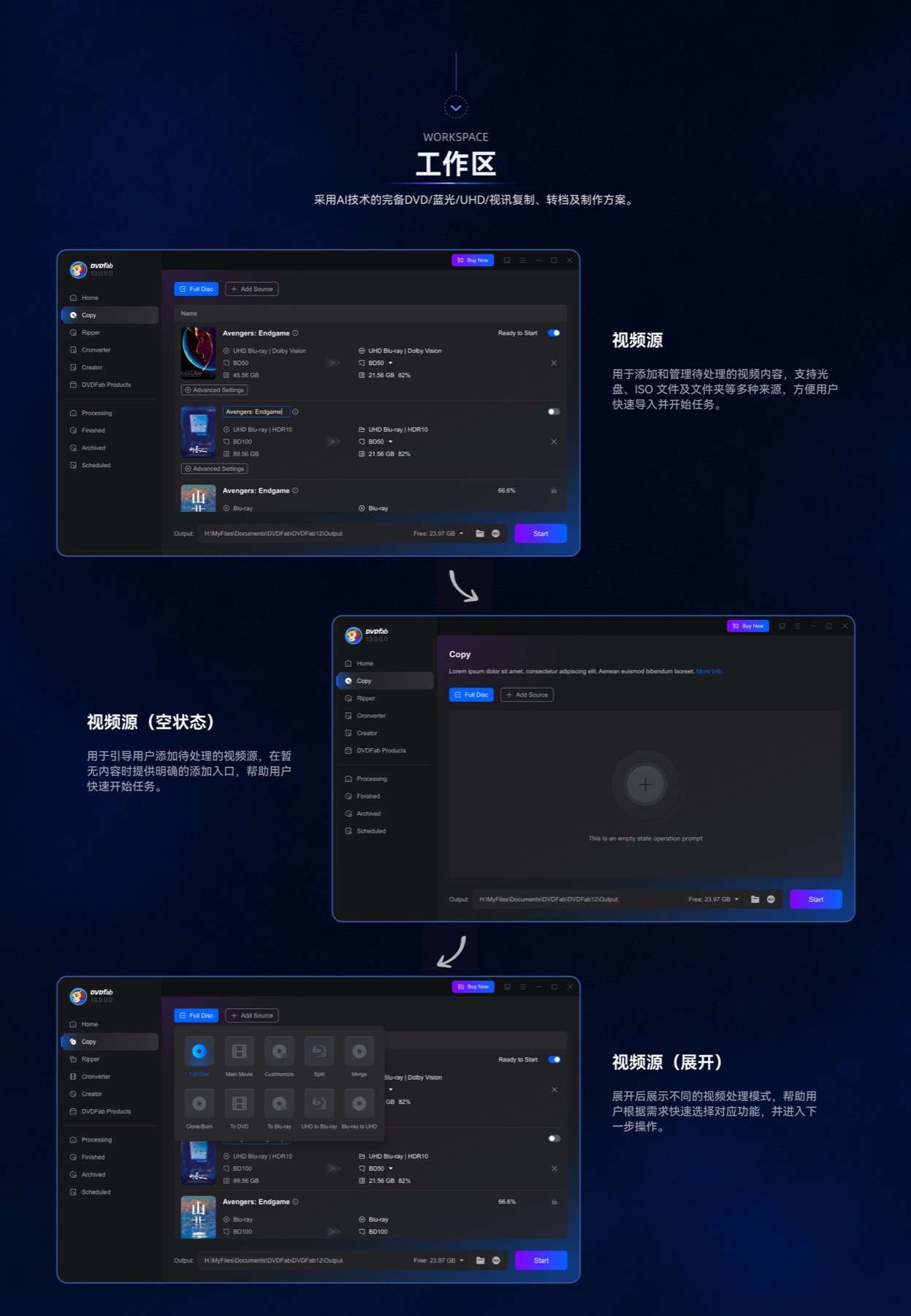 DVDFab 视频转换平台 项目展示 13